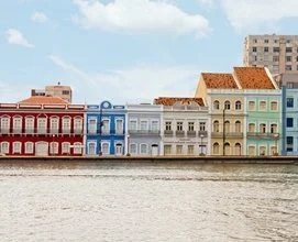 Imagem de um dia bonito e ensolarado em Recife, PE